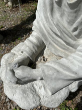 Load image into Gallery viewer, Concrete Jesus Praying Water Feature Statue