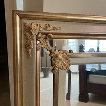 Load image into Gallery viewer, Ethan Allen Napoleon III Style Gold Framed Wall Mirror 31 5 x 39 5