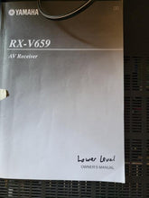 Load image into Gallery viewer, Yamaha RX V659 AV Receiver Natural Sound Home Theater Amplifier