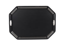 Load image into Gallery viewer, Large Black Tole Tray