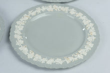 Load image into Gallery viewer, Wedgwood Queens Ware Embossed Grape Vine 10 Inch Plates Set of 6 Vintage England