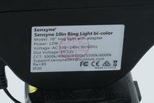 Load image into Gallery viewer, Sensyne 10 Inch LED Ring Light with Adjustable Tripod Stand Tested Working