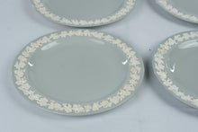 Load image into Gallery viewer, Wedgwood Queens Ware Embossed Grape Vine 10 Inch Dinner Plates Set of 6 Vintage