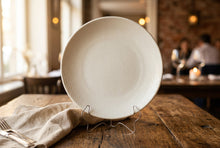 Load image into Gallery viewer, Mikasa Corduroy White 33 Piece Ironstone Dinnerware Set Service for 8