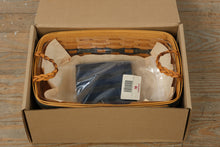 Load image into Gallery viewer, Longaberger Collectors Club 1997 Welcome Home Basket – Signed, Complete Set w/ Liner, Protector & Original Box