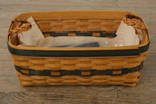 Load image into Gallery viewer, Longaberger Collectors Club 1997 Welcome Home Basket – Signed, Complete Set w/ Liner, Protector & Original Box