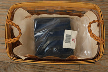 Load image into Gallery viewer, Longaberger Collectors Club 1997 Welcome Home Basket – Signed, Complete Set w/ Liner, Protector & Original Box