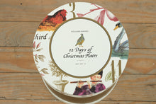 Load image into Gallery viewer, Williams-Sonoma “12 Days of Christmas” Plate Set by Marc Lacaze – Set of 12 Gold-Trimmed Earthenware Plates