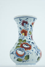 Load image into Gallery viewer, Hand-Painted Delft Floral Vase by Oud Delft, Holland - 162