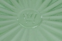 Load image into Gallery viewer, Hazel Atlas Colonial Block Green Depression Glass Bowl Vintage 7 Inch