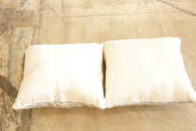 Load image into Gallery viewer, Pair 18 Inch Neutral Woven Textured Throw Pillows Cream Beige Modern Decor