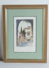 Load image into Gallery viewer, Roger Duvall Via Del Forno Casa di Giulietta Verona Prints Framed Set Gold 24x18