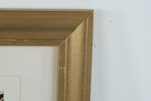 Load image into Gallery viewer, Magnolia Flower Sepia Photograph Framed Wall Art Gold Frame 19 x 23