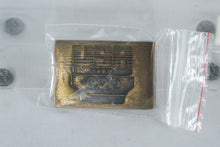 Load image into Gallery viewer, 1984 USA Olympic Games Solid Brass Belt Buckle β Bergamot Brass Works (Official U.S. Olympic Committee Issue)