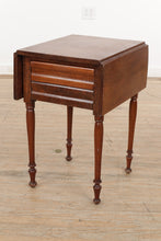 Load image into Gallery viewer, 19th Century Pembroke Side Table with 2 Drawers