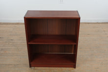 Load image into Gallery viewer, Compact Wood Bookcase Open Shelf Storage Cabinet Two Tier
