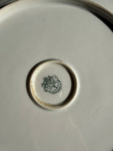 Load image into Gallery viewer, Antique PM Bavaria Handled Serving Plate – Yellow Roses & Purple Violets Floral Design – Gold Filigree Rim – German Porcelain, Early 1900s