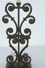 Load image into Gallery viewer, Tall Wrought Iron Lamp by Pacific Coast Lighting