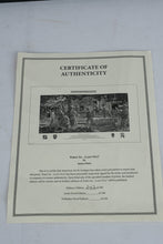 Load image into Gallery viewer, First In Last Out Limited Edition Military Art Print by James Dietz Signed Framed 35 x 22