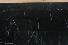 Load image into Gallery viewer, Charlotte Hall Two-Drawer Carved Wood Chest with Black Stone Top