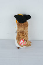 Load image into Gallery viewer, Ty Beanie Baby Wisest Owl Class of 2000 Graduation Plush Vintage 8 Inch With Tag