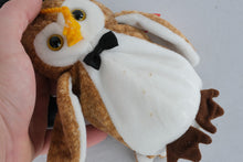 Load image into Gallery viewer, Ty Beanie Baby Wisest Owl Class of 2000 Graduation Plush Vintage 8 Inch With Tag