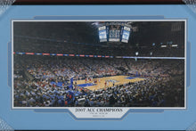 Load image into Gallery viewer, 2007 ACC Champions UNC Tar Heels Basketball Framed Print – 40” x 27” – North Carolina vs. NC State Final Score 89–80