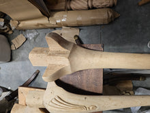Load image into Gallery viewer, Set of 4 Unfinished Ball & Claw Table Legs – High-End Craftsmanship, Online Exclusive