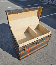 Load image into Gallery viewer, Early 20th Century Belber Steamer Trunk