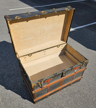Load image into Gallery viewer, Early 20th Century Belber Steamer Trunk