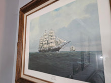 Load image into Gallery viewer, Thermopylae Sailing Ship Print By James Kendrick III Limited Edition Framed Maritime Art