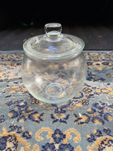 Load image into Gallery viewer, Clear Glass Jar with Lid – Round Storage Canister