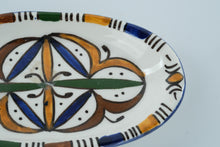 Load image into Gallery viewer, Layla Moroccan Trinket Dish – Hand-Painted Fes Naji Pottery