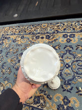 Load image into Gallery viewer, Antique Floral Porcelain Teapot with Lid – Hand-Painted Victorian-Style