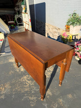 Load image into Gallery viewer, Antique Farmhouse Drop-Leaf Dining Table