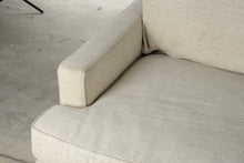 Load image into Gallery viewer, Bernhardt Beige Upholstered Sofa with Nailhead Trim II