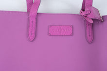 Load image into Gallery viewer, Cole Haan Pink Leather Tote Bag Large Shoulder Purse 18 x 13