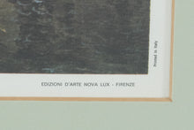 Load image into Gallery viewer, Pair of Nova Lux Firenze Prints After Bernardo Bellotto – Ponte Vecchio & Piazza della Signoria – Framed Italian Art Reproductions