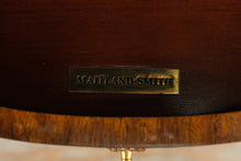 Load image into Gallery viewer, Maitland Smith Federal Style Flame Mahogany Three Drawer Console Table II