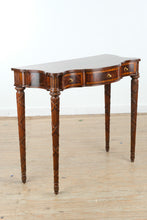 Load image into Gallery viewer, Maitland Smith Federal Style Flame Mahogany Three Drawer Console Table II