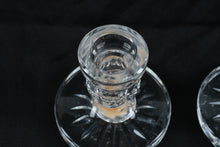 Load image into Gallery viewer, Waterford Crystal Candlesticks Pair Starburst Base 3.5 Inch