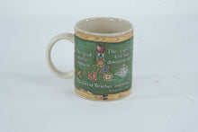 Load image into Gallery viewer, Boyds Bears Teacher Mug 1998 Classroom ABC Bearware Pottery Coffee Cup