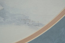 Load image into Gallery viewer, “Pastel Glass” by Mary Vincent Bertrand – Framed Watercolor Print (23.5" x 27.5")