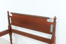 Load image into Gallery viewer, Antique 3/4 Size Jenny Lind Spindle Bed