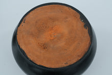 Load image into Gallery viewer, Handcrafted Black and Natural Clay Lidded Trinket Jar – Mexican Folk Art Style – 3.25"