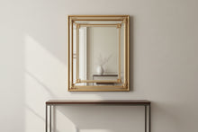 Load image into Gallery viewer, Ethan Allen Napoleon III Style Gold Framed Wall Mirror 31 5 x 39 5
