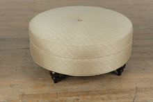 Load image into Gallery viewer, 39" Round Ottoman by Bassett