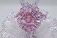 Load image into Gallery viewer, Fenton Pink Opalescent Carnival Epergne Centerpiece Bowl Set