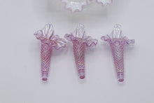 Load image into Gallery viewer, Fenton Pink Opalescent Carnival Epergne Centerpiece Bowl Set