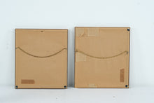 Load image into Gallery viewer, Set of 3 Framed Asian Silk Embroidery Panels Bamboo Frame Crane Floral